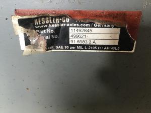 Liebherr Essieu arrière